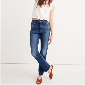 Madewell The High-Rise Slim Boyjean size 25